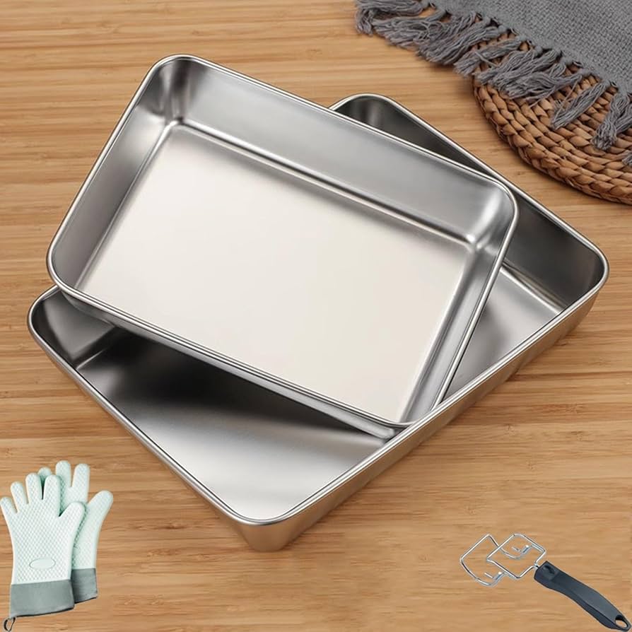 Baking Trays set of 2 non-stick